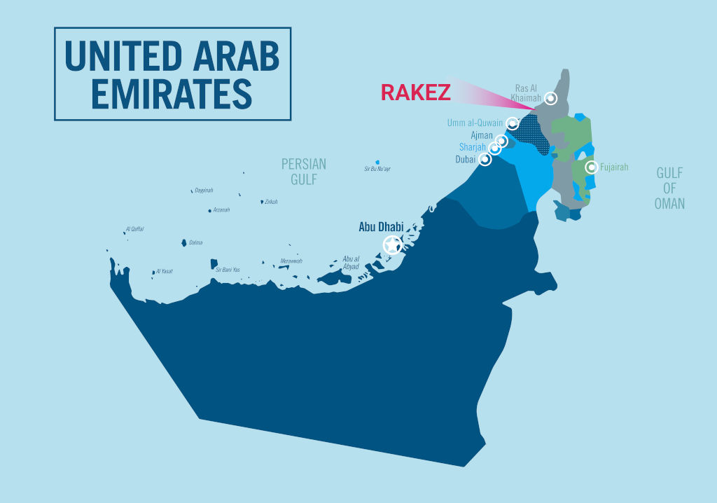 RAKEZ map